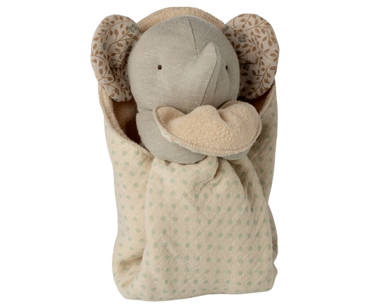 Lullaby Friends, Elefante, Mini - Gris hierro Maileg