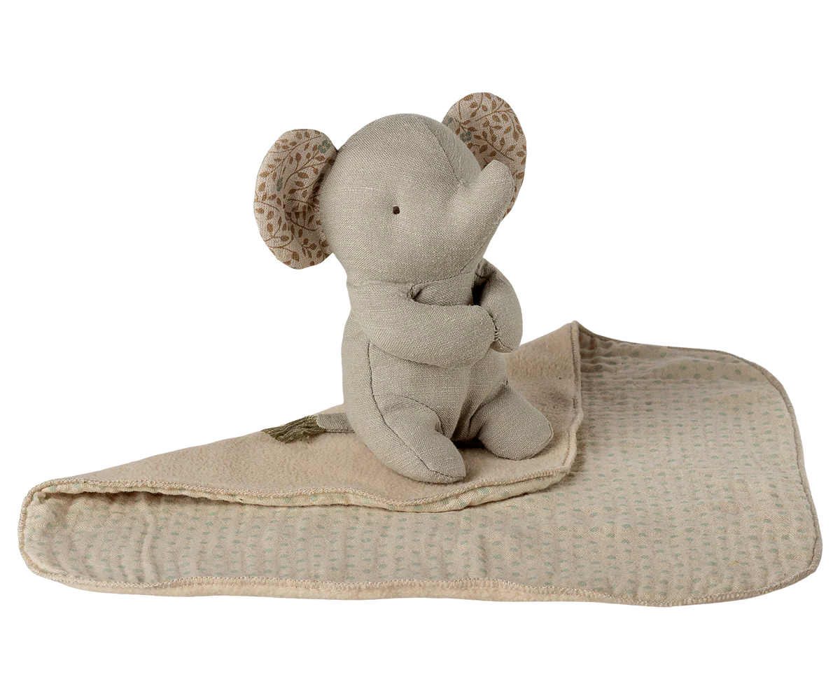 Lullaby Friends, Elefante, Mini - Gris hierro Maileg