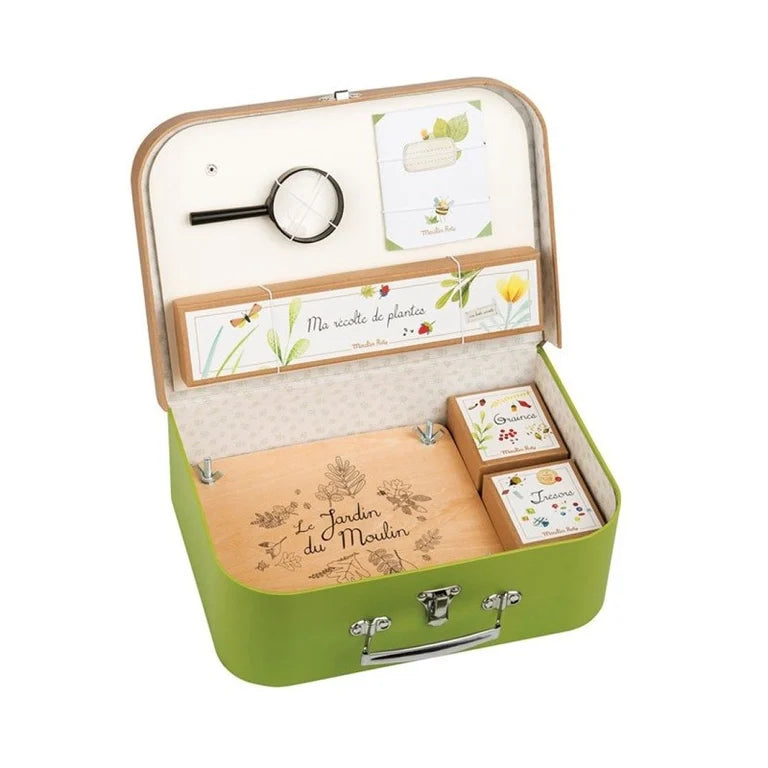 El maletín del joven botánico