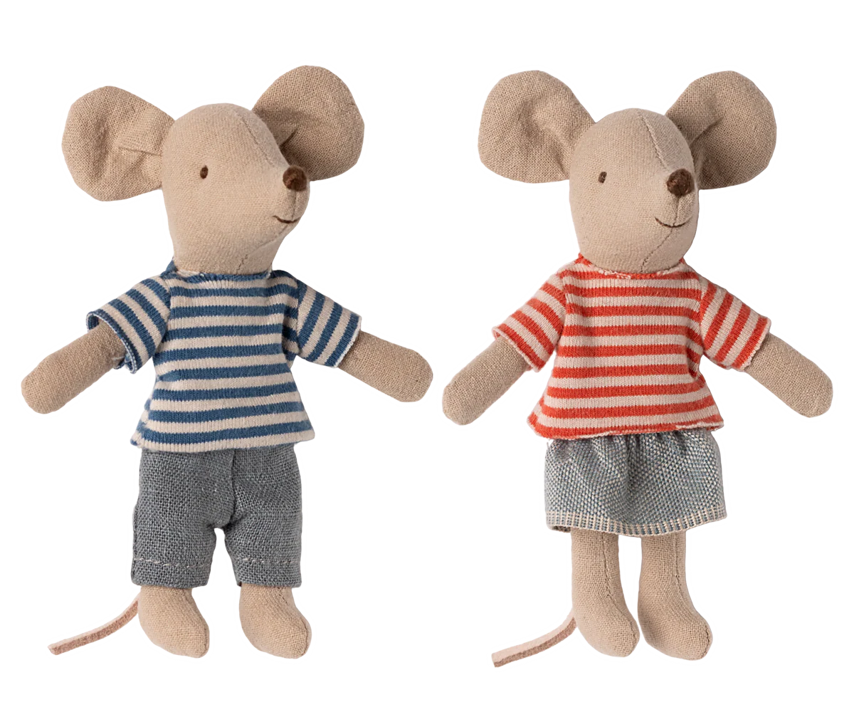 Hermanos Raton Es LouiMax y Stella, hermano y hermana ratón pequeños – CircoKids