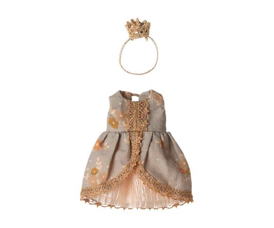 Vestido de princesa para la hermana ratona mayor Maileg